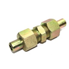 MS Weldable Equal Union Couplings Hydraulic Straight With Weldable B Nipple